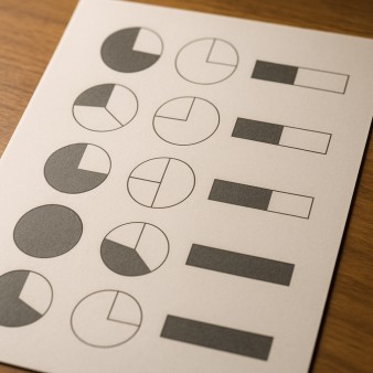Chart displaying fractional odds explained visually