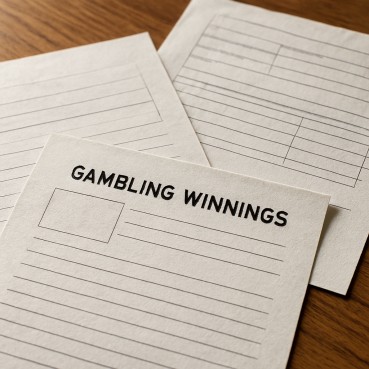 Tax documents for US gambling winnings