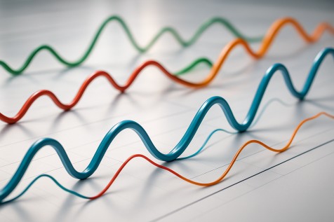 Game flow momentum illustrated with dynamic graphs