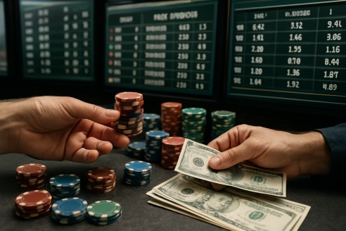 Overview of pari mutuel pool structure for betting