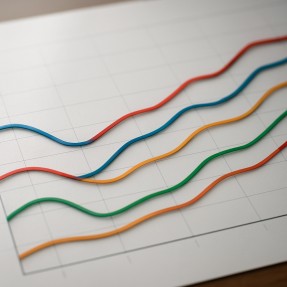 Data visualization of sports scoring trends