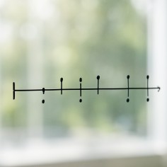 A diagram showing how the Poisson Process tracks events over time