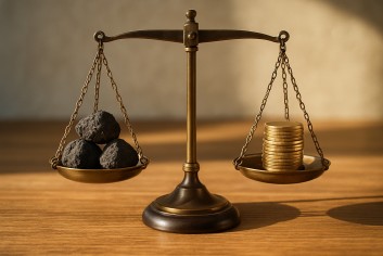 Balancing risk and reward with a visual odds scale