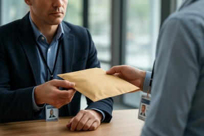 Secure prize collection process in action