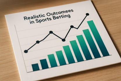 A chart showing realistic outcomes in sports betting