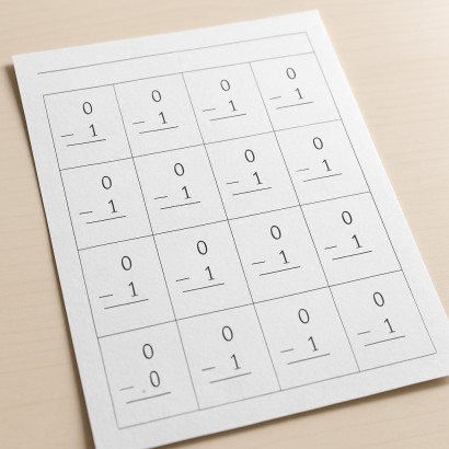 worksheet for decimal subtraction neatly arranged