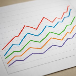 A colorful chart showing team performance trends over recent seasons